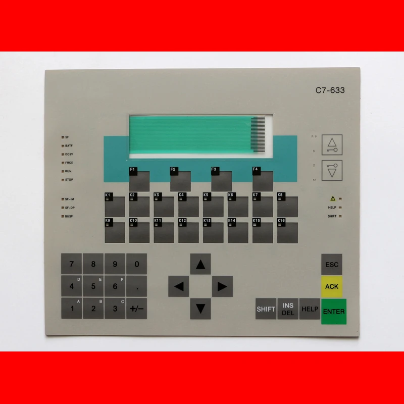 C7-633 6ES7 633-1DF02-0AE3 C7-633 6ES7 633-2BF02-0AE3-мембранные переключатели клавиатуры
C7-633 6ES7 633-1DF02-0AE3 C7-633 6ES7 633-2BF02-0AE3-мембранные переключатели клавиатуры