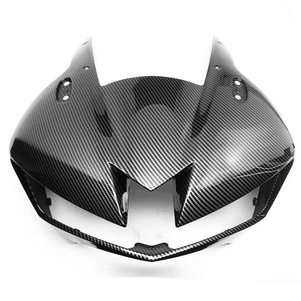Motorcycle Accessories Hydro Dipped Carbon Fiber Finish Front Nose Headlight Fairing Cowling For Honda CBR 600RR 2013-2020
Motorcycle Accessories Hydro Dipped Carbon Fiber Finish Front Nose Headlight Fairing Cowling For Honda CBR 600RR 2013-2020