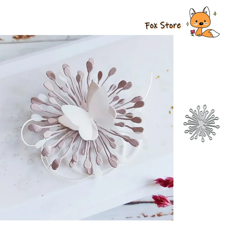 Fireworks Flowers Metal Die Cutters for Scrapbooking Photo Album Cutting Dies Paper Cards Stencils Embossing Folder Knife Molds
Fireworks Flowers Metal Die Cutters for Scrapbooking Photo Album Cutting Dies Paper Cards Stencils Embossing Folder Knife Molds