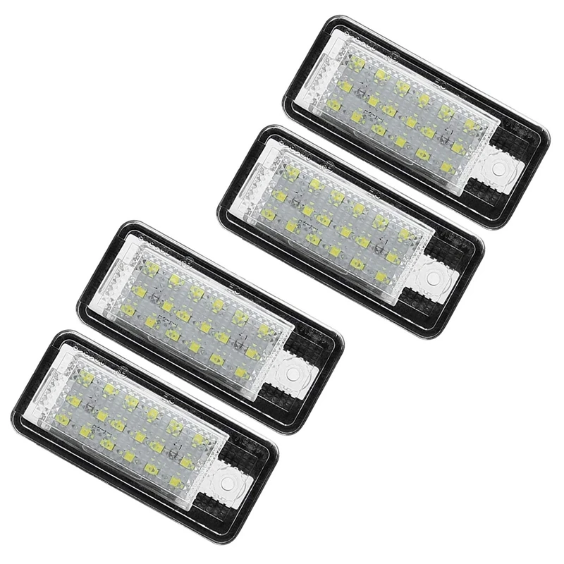4Pcs Car LED License Number Plate Light Lamp White For - A3 S3 8P A4 B6 B7 A5 A6 4F Q7 A8 S8 C6
4Pcs Car LED License Number Plate Light Lamp White For - A3 S3 8P A4 B6 B7 A5 A6 4F Q7 A8 S8 C6