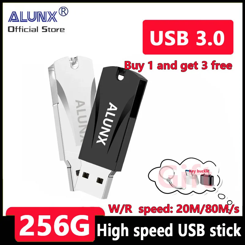 ALUNX 100% Genuine USB 3.0 256G Pendrive otg type-c 32Gb 64Gb Metal Usb Flash Drive 128Gb Pen Drive Gb 8Gb Usb Stick 16 Gb Adap
ALUNX 100% Genuine USB 3.0 256G Pendrive otg type-c 32Gb 64Gb Metal Usb Flash Drive 128Gb Pen Drive Gb 8Gb Usb Stick 16 Gb Adap