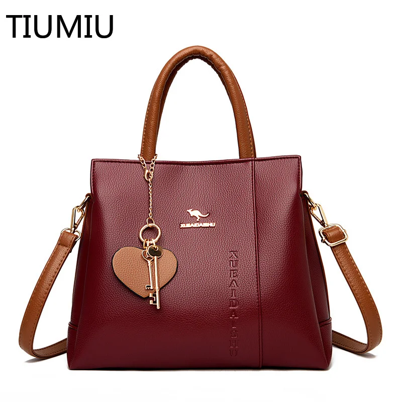 3-Layer Large Capacity Women's Shoulder Bag Fashion Tassel Designer Tote Bags Soft Leather Women's High Quality Casual Handbags
3-Layer Large Capacity Women's Shoulder Bag Fashion Tassel Designer Tote Bags Soft Leather Women's High Quality Casual Handbags
