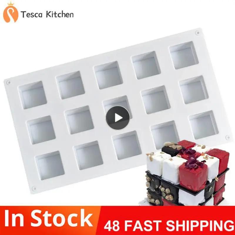 Withstand High Temperature And Low Temperature Baking Utensils Square Silica Gel Cake Mold Dessert Mold Square Ice Mold Mold
Withstand High Temperature And Low Temperature Baking Utensils Square Silica Gel Cake Mold Dessert Mold Square Ice Mold Mold