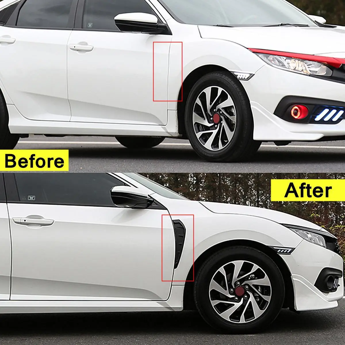 Для honda civic accord jazz crv, для Toyota corolla yaris aygo, наклейка, универсальное углеродное волокно, боковое отверстие для крыла
Для honda civic accord jazz crv, для Toyota corolla yaris aygo, наклейка, универсальное углеродное волокно, боковое отверстие для крыла