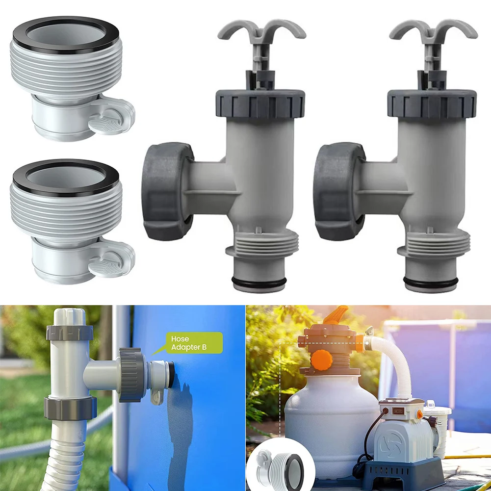Ensure a Secure and Leak Free Connection with For Intex Above Ground Plunger Valves Gaskets & Nuts + Hose Adapters
Ensure a Secure and Leak Free Connection with For Intex Above Ground Plunger Valves Gaskets & Nuts + Hose Adapters