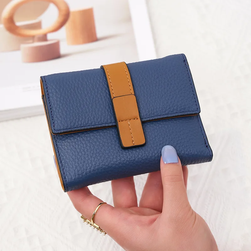 2023 Leather New Wallet Short and Simple Women's Wallet Advanced Card Bag One Piece Wallet
2023 Leather New Wallet Short and Simple Women's Wallet Advanced Card Bag One Piece Wallet