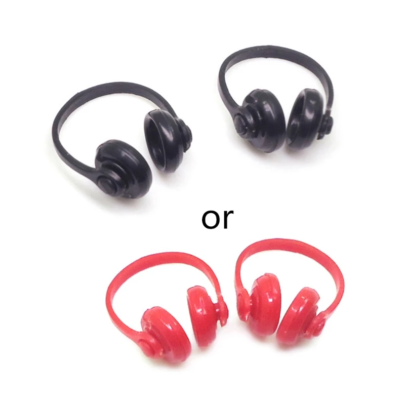 2pcs 1:12 Scale Dollhouse Miniature Accessories Mini Doll House Earphone Headset Headphone Decor Collection Gift 
2pcs 1:12 Scale Dollhouse Miniature Accessories Mini Doll House Earphone Headset Headphone Decor Collection Gift