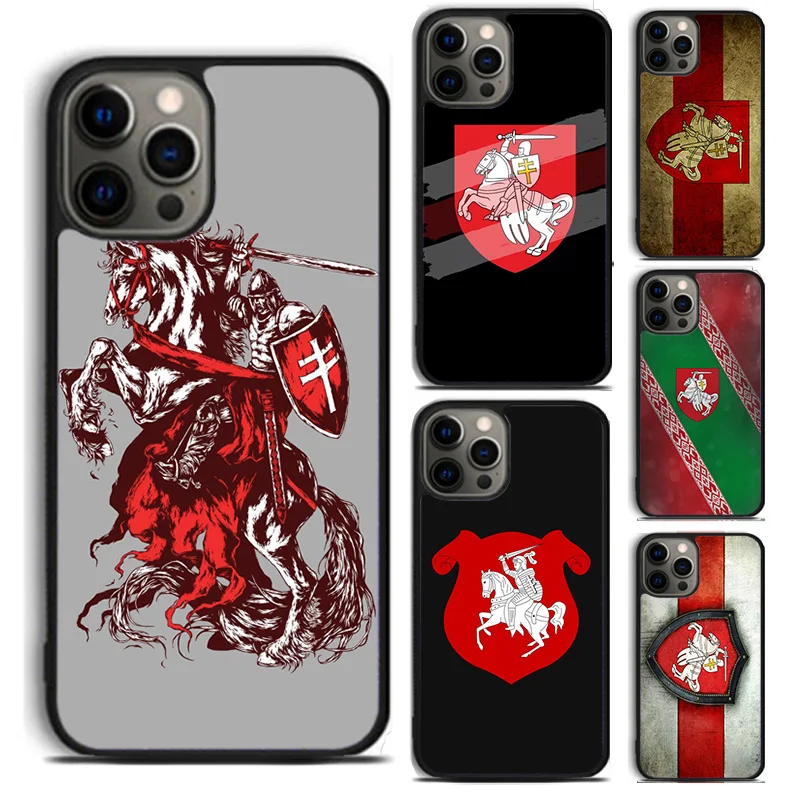Free Belarus Flag Phone Case For iPhone 16 15 11 12 13 14 Pro Max XS XR Plus coque