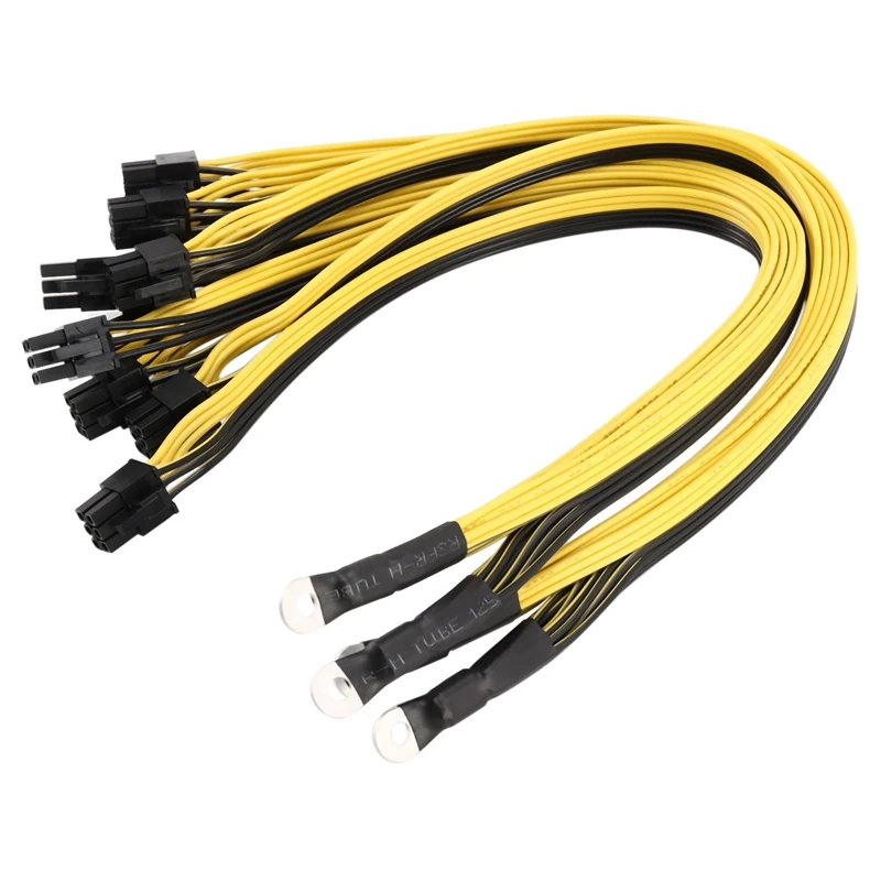 2Pcs S7 S9 to 5X PCI-E PCIe 6Pin GPU Graphics Card Splitter Power Cable BTC Miner Bitcoin S11 T9+X10 L3+A3 A841 M3 P3P3
2Pcs S7 S9 to 5X PCI-E PCIe 6Pin GPU Graphics Card Splitter Power Cable BTC Miner Bitcoin S11 T9+X10 L3+A3 A841 M3 P3P3