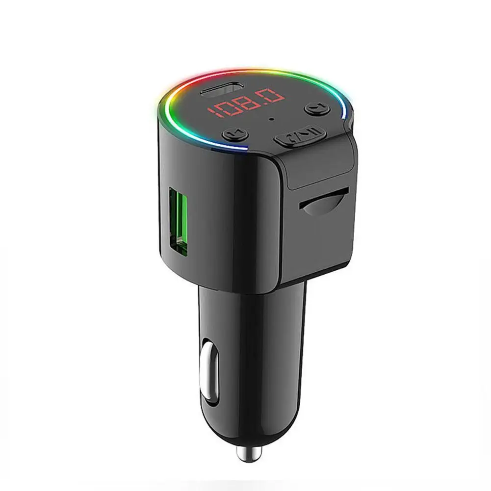 Car Bluetooth Receiver FM Transmitter Audio Radio Mp3 Player Car Charger USB Type-C QC3.0 Fast Charging Electronic Cigarette
Car Bluetooth Receiver FM Transmitter Audio Radio Mp3 Player Car Charger USB Type-C QC3.0 Fast Charging Electronic Cigarette