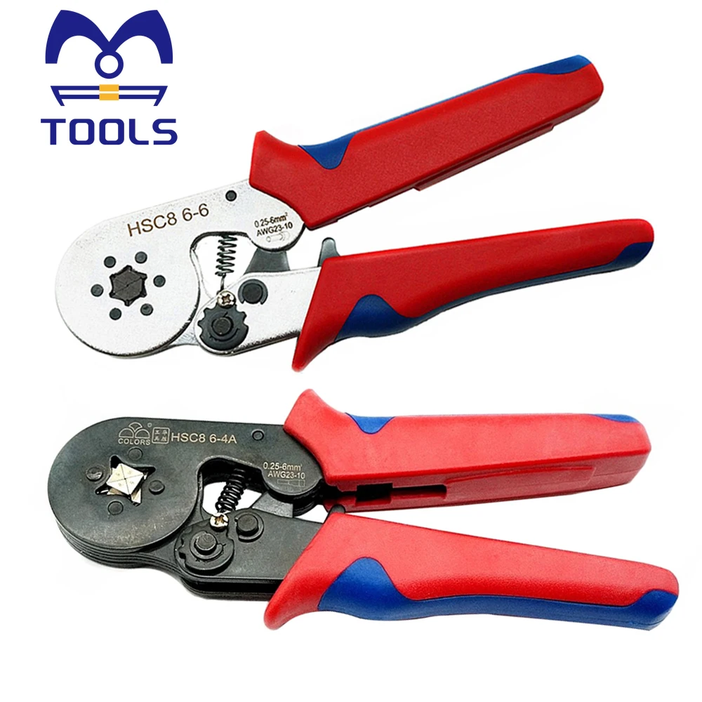 Mini Electrical Pliers High Precision Clamp Sets Terminal Crimping Hand tools Cable Wire Connector Electrical HSC8 6-4/6-6/16-6
Mini Electrical Pliers High Precision Clamp Sets Terminal Crimping Hand tools Cable Wire Connector Electrical HSC8 6-4/6-6/16-6