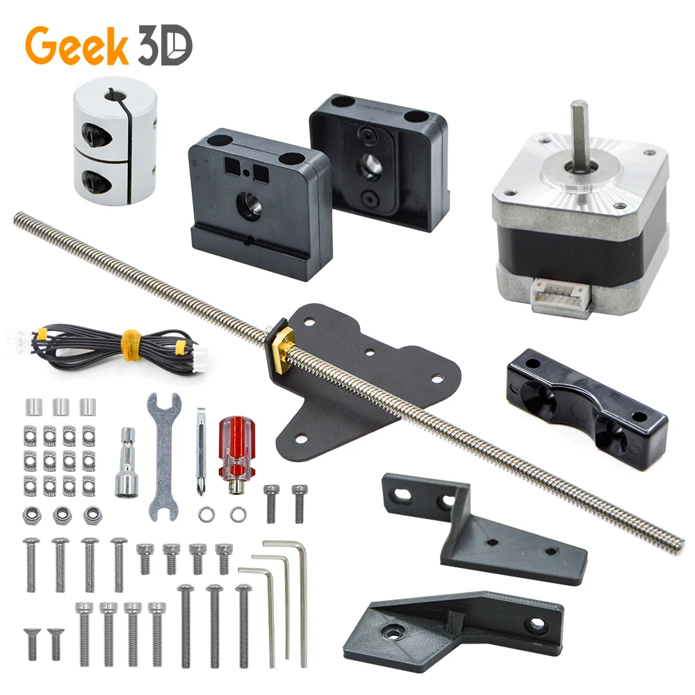 

Dual Z Axis Lead Screw Upgrade Kits Ender 3 Stepper Motor Lead Screw for Creality Ender-3 Ender-3S Ender-3 Pro 3D Printer Parts