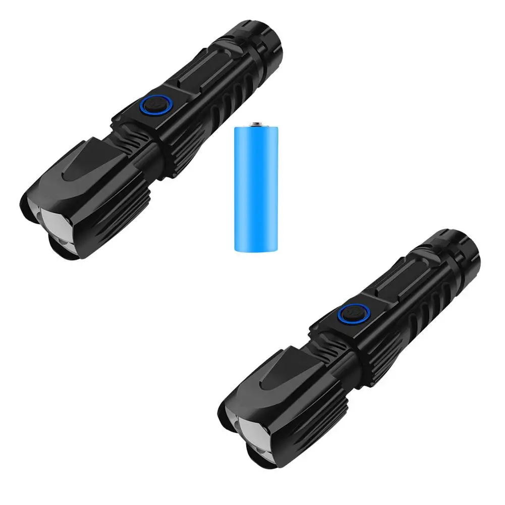 Portable Zoom USB Waterproof Flashlights Hiking Fishing 3 Modes LED Flashlight Actual Lumen Range 2000LM/4000LM/5000LM
Portable Zoom USB Waterproof Flashlights Hiking Fishing 3 Modes LED Flashlight Actual Lumen Range 2000LM/4000LM/5000LM