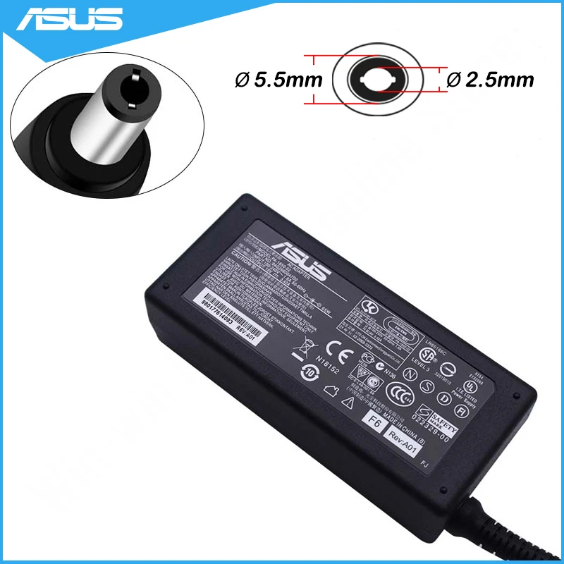 65W Laptop Adapter 5.5*2.5mm AC Power Charger For Asus X552E K551L K501LB K555L X452 K455L X551M X551MA X551MAV R510LV X452 K401
65W Laptop Adapter 5.5*2.5mm AC Power Charger For Asus X552E K551L K501LB K555L X452 K455L X551M X551MA X551MAV R510LV X452 K401