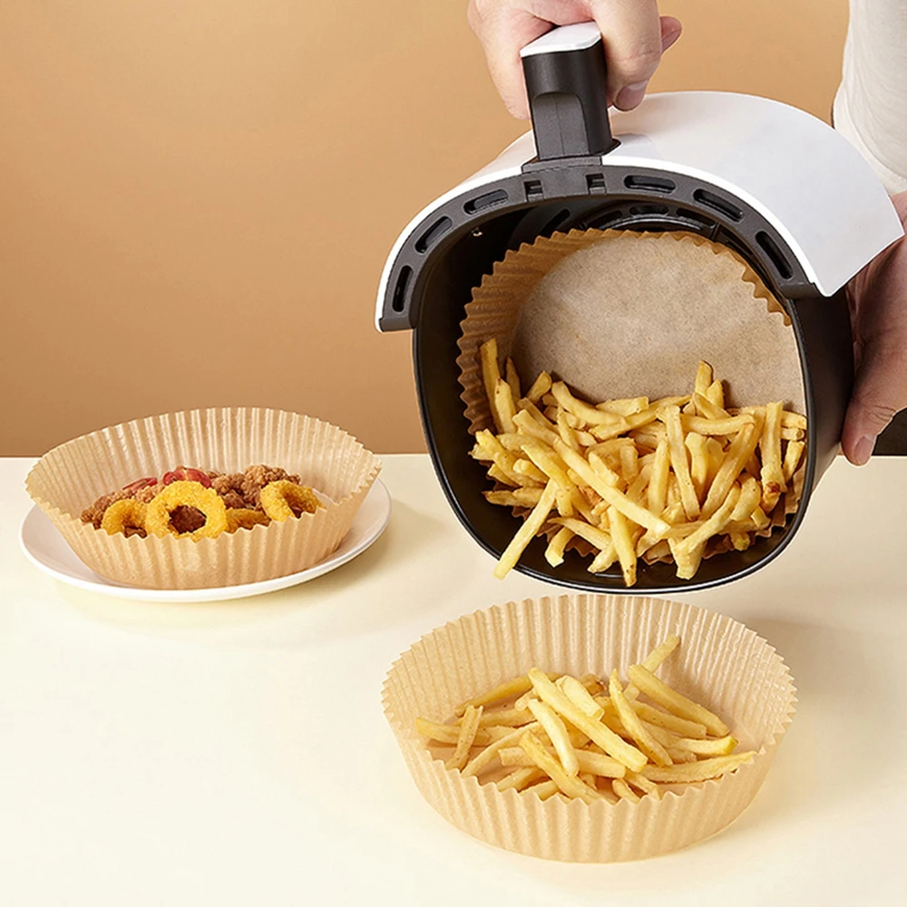 50pcs Air Fryer Disposable Paper Liner Non-Stick Mat Steamer Round Paper Baking Mats Kitchen AirFryer Tools Baking Accessories
50pcs Air Fryer Disposable Paper Liner Non-Stick Mat Steamer Round Paper Baking Mats Kitchen AirFryer Tools Baking Accessories