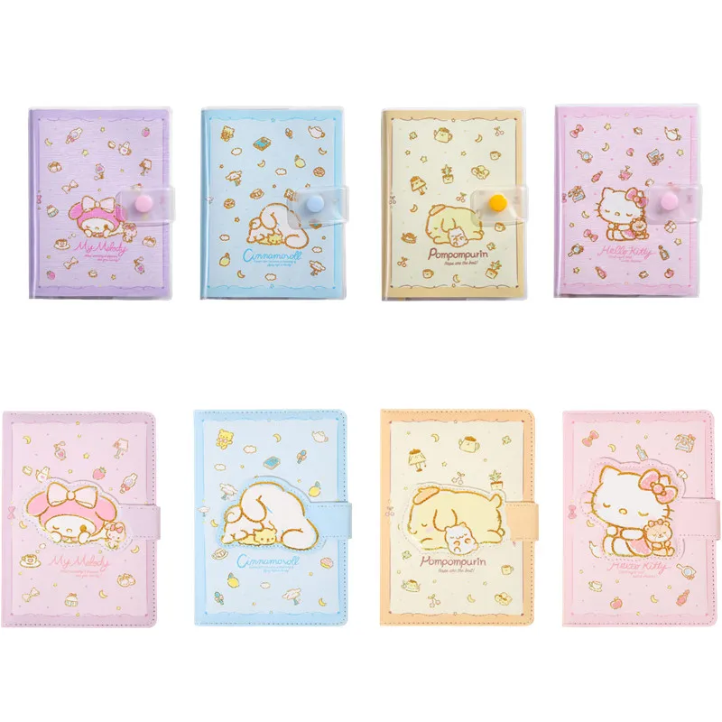 Kawai Cartoon Sanrios Good Night Series Special-Shaped Magnetic Buckle Notebook Student Hand Ledger Snap Cover Portable Notebook
Kawai Cartoon Sanrios Good Night Series Special-Shaped Magnetic Buckle Notebook Student Hand Ledger Snap Cover Portable Notebook