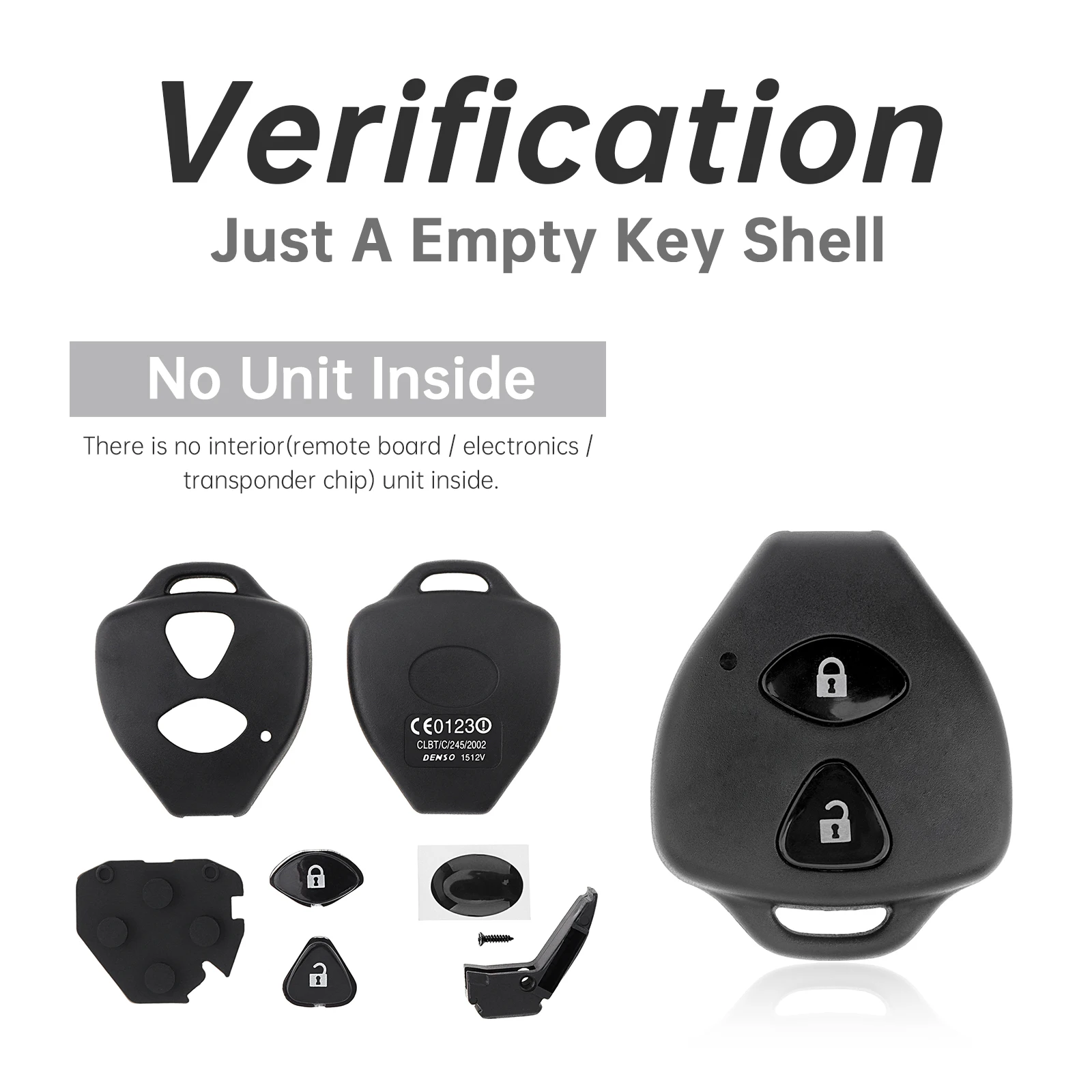 2-кнопочный чехол для автомобильного ключа с дистанционным управлением, чехол для смарт-брелока, подходит для Toyota/Yaris/Venza/Corolla RAV4, корпус автомобильного ключа
2-кнопочный чехол для автомобильного ключа с дистанционным управлением, чехол для смарт-брелока, подходит для Toyota/Yaris/Venza/Corolla RAV4, корпус автомобильного ключа