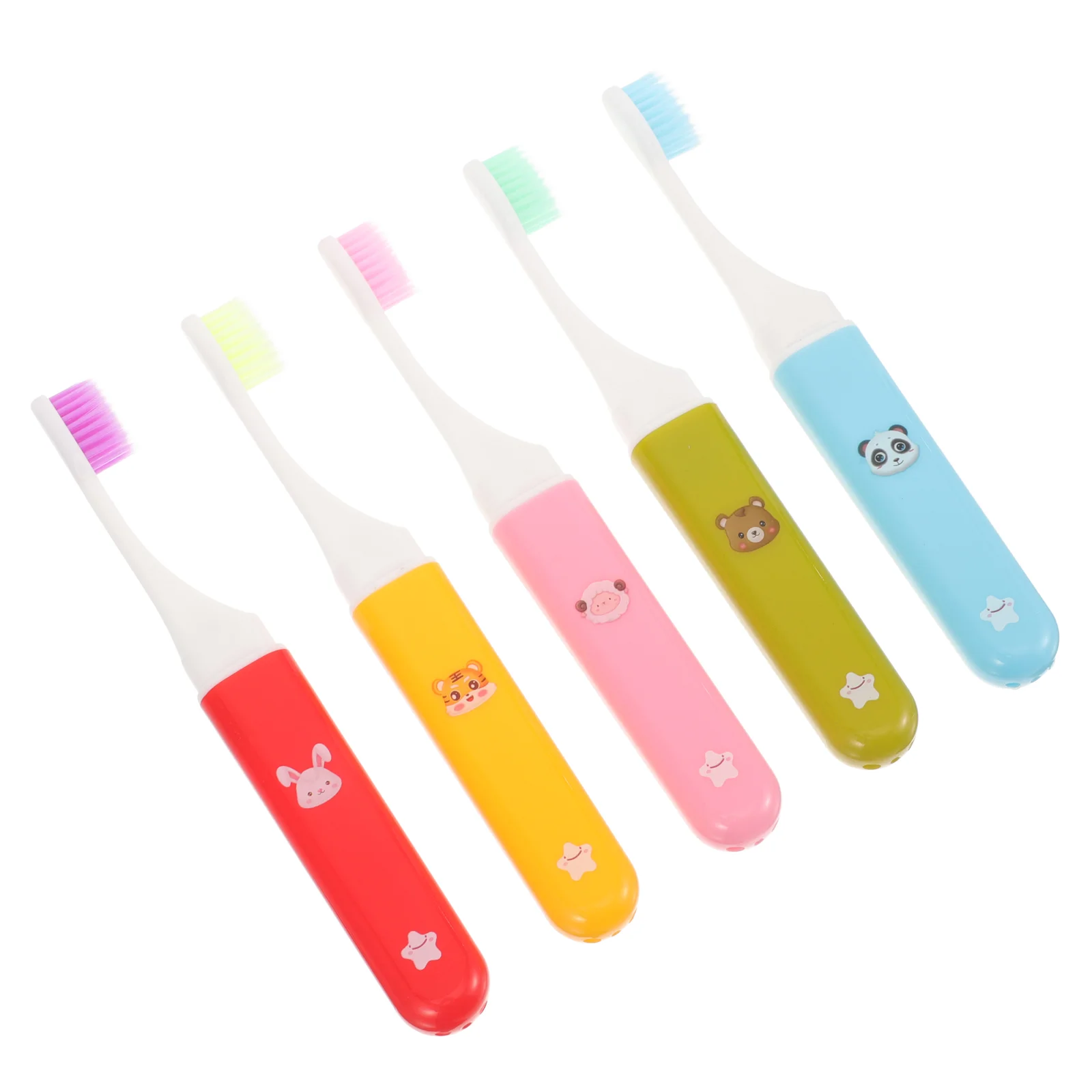 5 Pcs Soft Kids Daily Household Folding Toothbrushes Travel Plastic Professional Cleaning Child Portable
5 Pcs Soft Kids Daily Household Folding Toothbrushes Travel Plastic Professional Cleaning Child Portable
