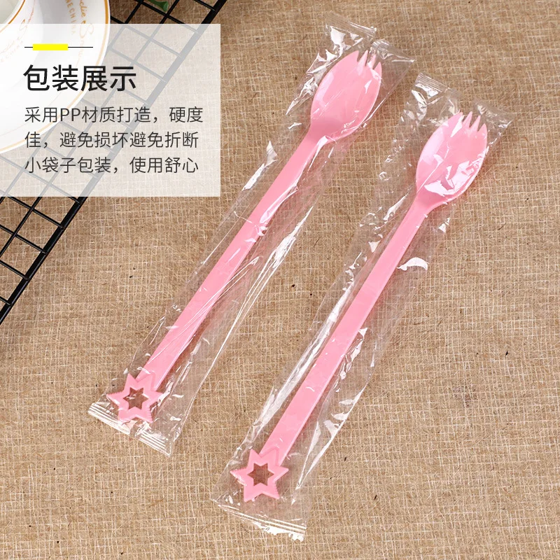 Disposable Spoon Cute Mini Long Handle Plastic Spoon Kawaii Kitchen 21cm Milk Tea Dessert Long Handle Fork Spoon 100pcs
Disposable Spoon Cute Mini Long Handle Plastic Spoon Kawaii Kitchen 21cm Milk Tea Dessert Long Handle Fork Spoon 100pcs