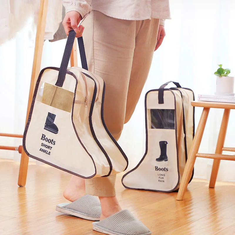Non-woven Shoes Bag Organizer Cover Long Riding Rain Boots Dustproof Travel Zipper Pouch Portable Waterproof Tote Storage Cases
Non-woven Shoes Bag Organizer Cover Long Riding Rain Boots Dustproof Travel Zipper Pouch Portable Waterproof Tote Storage Cases