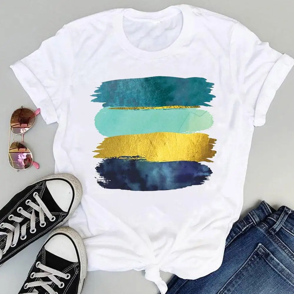Women Tees Striped Lovely 90s Fashion Short Sleeve Tshirts Cartoon Print Summer Female Regular Clothes Tops Graphic T-Shirt
Women Tees Striped Lovely 90s Fashion Short Sleeve Tshirts Cartoon Print Summer Female Regular Clothes Tops Graphic T-Shirt