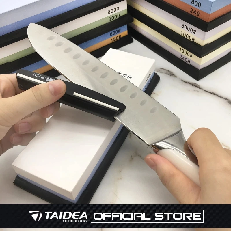 GRINDER Whetstone 180-8000grit Angle guide Kitchen sharpening stone Fixed Diamond 3pcs/set Fast sharpening knife TAIDEA
GRINDER Whetstone 180-8000grit Angle guide Kitchen sharpening stone Fixed Diamond 3pcs/set Fast sharpening knife TAIDEA
