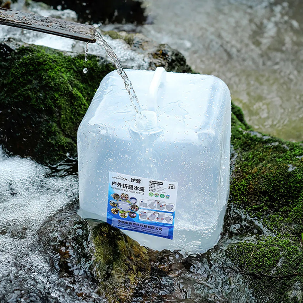 Outdoor Folding 20L Transparent Bucket Travel Camping Mountaineering Water Bag Food Grade LDPE Hiking Picnic Travel Equipment
Outdoor Folding 20L Transparent Bucket Travel Camping Mountaineering Water Bag Food Grade LDPE Hiking Picnic Travel Equipment
