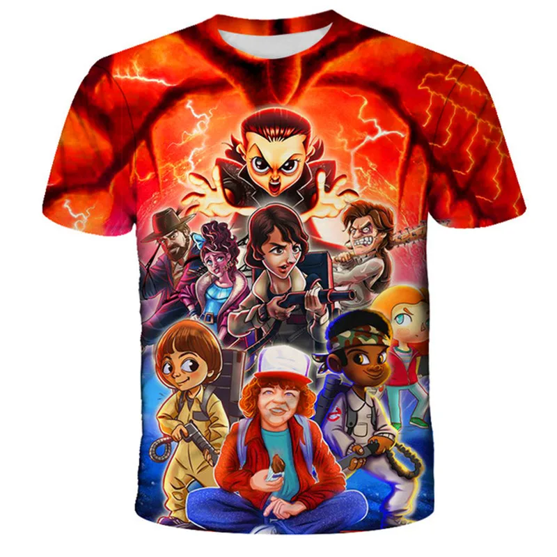 Stranger Things 4 Print T Shirt Children Funny Hellfire Club Cartoon 3D Harajuku T-shirt For Kids Clothing Unisex Short Sleeves
Stranger Things 4 Print T Shirt Children Funny Hellfire Club Cartoon 3D Harajuku T-shirt For Kids Clothing Unisex Short Sleeves