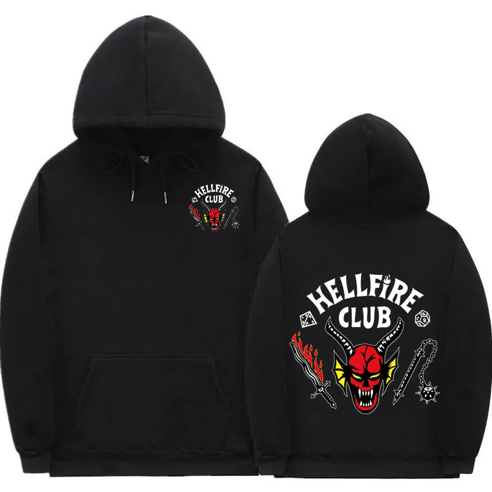 Hellfire Club Stranger Things 4 Hoodies 2022 New Fashion Harajuku Pullovers Spring/Autumn Men's Hooded Sweatshirt Clothing
Hellfire Club Stranger Things 4 Hoodies 2022 New Fashion Harajuku Pullovers Spring/Autumn Men's Hooded Sweatshirt Clothing