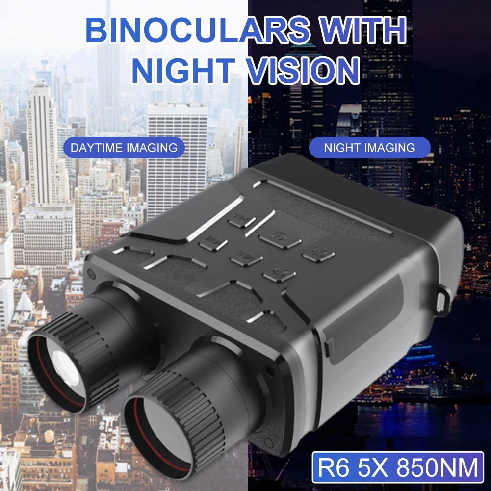 Digital Binoculars with Clear View Day/Night Vision Battery Operated Takes Photos Videos 2.4" LCD for Bird Watching Hunting
Digital Binoculars with Clear View Day/Night Vision Battery Operated Takes Photos Videos 2.4" LCD for Bird Watching Hunting