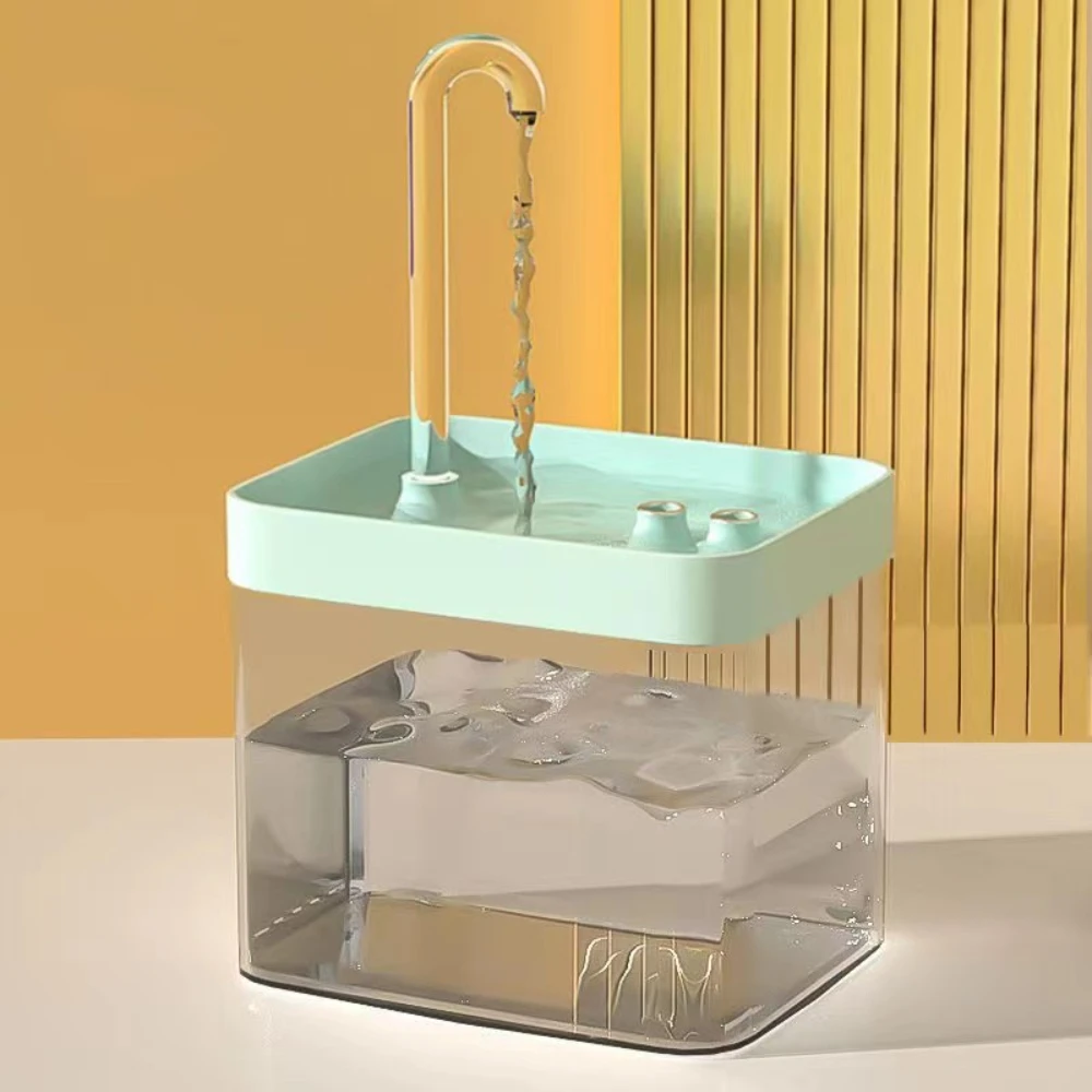 Rechargeable 1.5L Mute Cat Water Fountain Auto Filter Bowl Recirculating Filtration Pet Water Dispenser for Cats
Rechargeable 1.5L Mute Cat Water Fountain Auto Filter Bowl Recirculating Filtration Pet Water Dispenser for Cats
