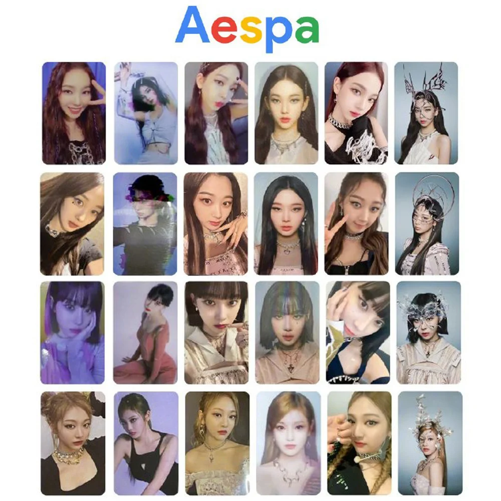 6pcs/set Kpop Aespa Photocards Savage New Album Photo Card for Fans Collection KARINA
6pcs/set Kpop Aespa Photocards Savage New Album Photo Card for Fans Collection KARINA