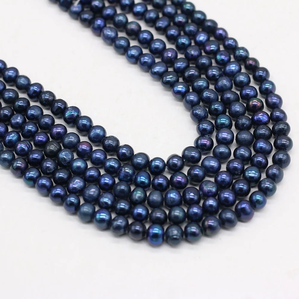 Natural Real Freshwater Pearl Beads Black Round Shape Loose Spacer Beads For Jewelry Making Necklace Bracelet Accessories 5-6mm
Natural Real Freshwater Pearl Beads Black Round Shape Loose Spacer Beads For Jewelry Making Necklace Bracelet Accessories 5-6mm