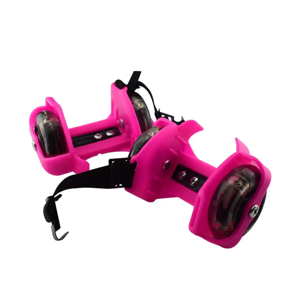 2 Pcs Colorful Flashing Roller Heel Pulley Flash Wheels Stable Balance Tool Adjustable LED Skating Shoes kids Outdoor
2 Pcs Colorful Flashing Roller Heel Pulley Flash Wheels Stable Balance Tool Adjustable LED Skating Shoes kids Outdoor