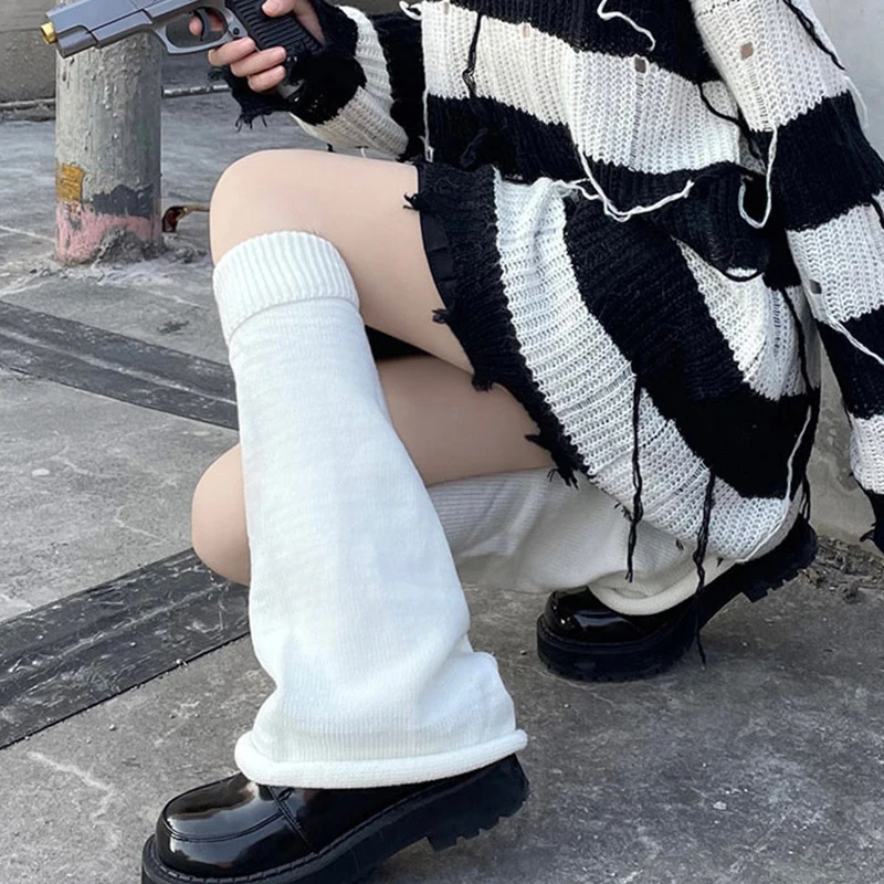 Winter Leg Warmers Black Goth Gyaru Y2k Accessories Gothic Lolita Knit Socks Women Dancing Cute Legs Warmers Thigh Bands
Winter Leg Warmers Black Goth Gyaru Y2k Accessories Gothic Lolita Knit Socks Women Dancing Cute Legs Warmers Thigh Bands