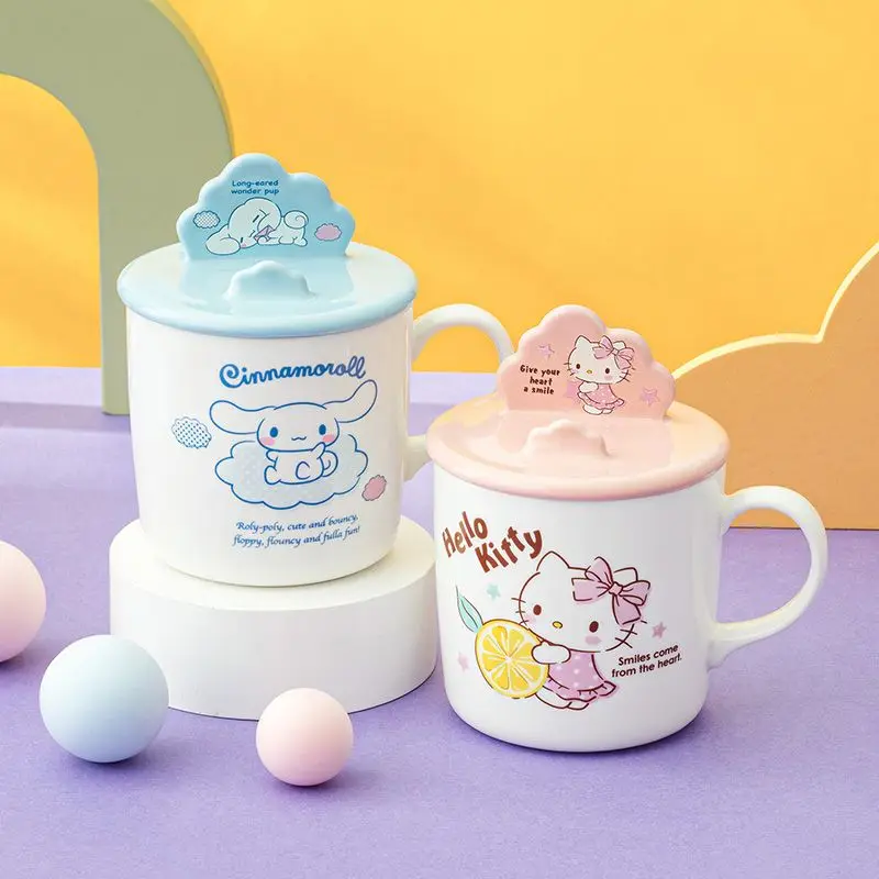 Cinnamoroll Melody Kuromi Sanrio Kawaii Anime Coffee Cup Cover Mobile Phone Stand Ceramic Water Cup Cute Cartoon Couple Gift Toy
Cinnamoroll Melody Kuromi Sanrio Kawaii Anime Coffee Cup Cover Mobile Phone Stand Ceramic Water Cup Cute Cartoon Couple Gift Toy