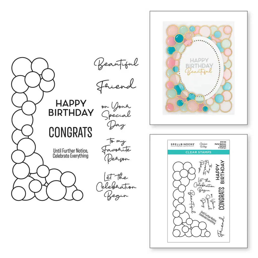 2023 New Party Balloon Garland Clear Stamps DIY Craft Making Paper Greeting Card Scrapbooking
2023 New Party Balloon Garland Clear Stamps DIY Craft Making Paper Greeting Card Scrapbooking
