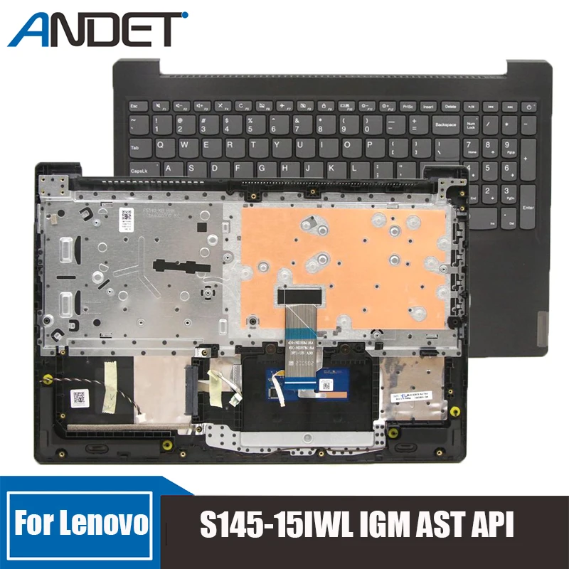 Новинка, оригинал, для Lenovo S145-15IWL IGM AST, API с сенсорной панелью, клавиатура US, верхний корпус, Упор для рук, верхняя крышка ноутбука 5CB0S16760
Новинка, оригинал, для Lenovo S145-15IWL IGM AST, API с сенсорной панелью, клавиатура US, верхний корпус, Упор для рук, верхняя крышка ноутбука 5CB0S16760