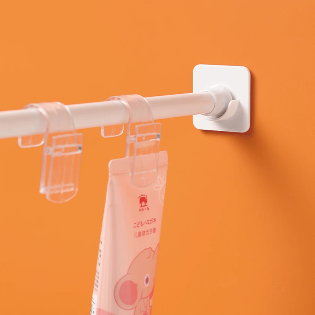 2pcs Self Adhesive Curtain Rod Bracket Punch-free Curtain Rod Clip Nail-Free Adjustable Shower Curtain Rod Hanging Holder
2pcs Self Adhesive Curtain Rod Bracket Punch-free Curtain Rod Clip Nail-Free Adjustable Shower Curtain Rod Hanging Holder