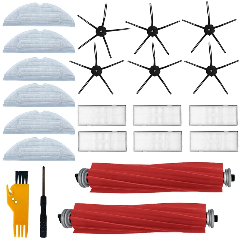 1 Set Main Brush Side Brushes Hepa Filter For Roborock S7 T7S G10 Robot Vacuum Cleaner Replacement Accessories
1 Set Main Brush Side Brushes Hepa Filter For Roborock S7 T7S G10 Robot Vacuum Cleaner Replacement Accessories