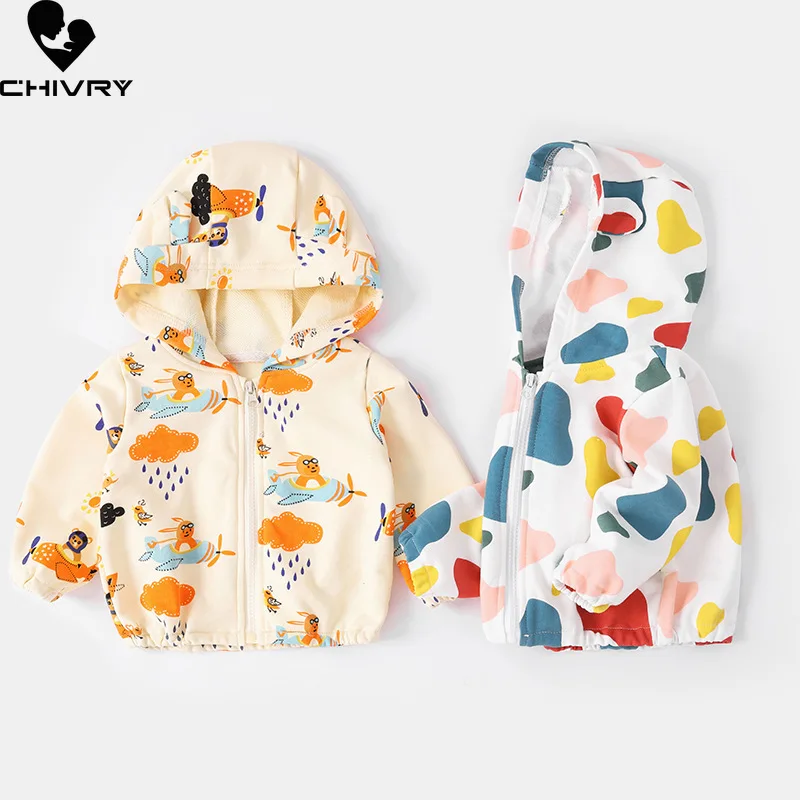 New Autumn Baby Hooded Coat Kids Jacket Girls Outerwear Infant Boys Fashion Cartoon Print Zipper Windbreaker Children Clothing
New Autumn Baby Hooded Coat Kids Jacket Girls Outerwear Infant Boys Fashion Cartoon Print Zipper Windbreaker Children Clothing