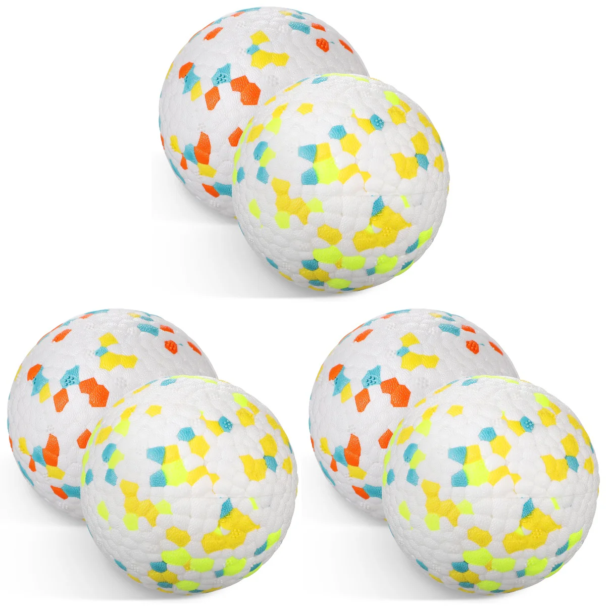 6 шт., Жевательные Шарики для собак среднего размера 
6 шт., Жевательные Шарики для собак среднего размера