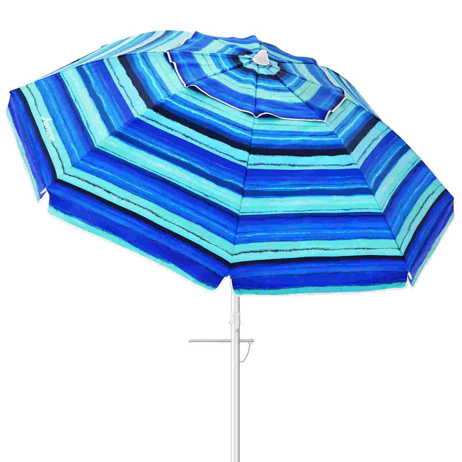 MOVTOTOP S21O 6.5ft Beach Umbrella Outdoor Sunshade Umbrella Crank Adjustable Umbrella Canopy for Garden Deck Backyard Pool
MOVTOTOP S21O 6.5ft Beach Umbrella Outdoor Sunshade Umbrella Crank Adjustable Umbrella Canopy for Garden Deck Backyard Pool