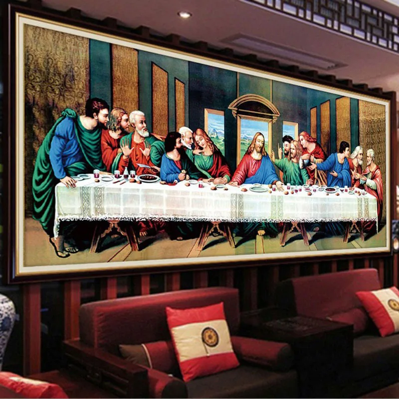 Diamond Embroidery,Round Diamond The Last supper Jesus Full rhinestone 5D Diamond painting cross stitch needlework
Diamond Embroidery,Round Diamond The Last supper Jesus Full rhinestone 5D Diamond painting cross stitch needlework