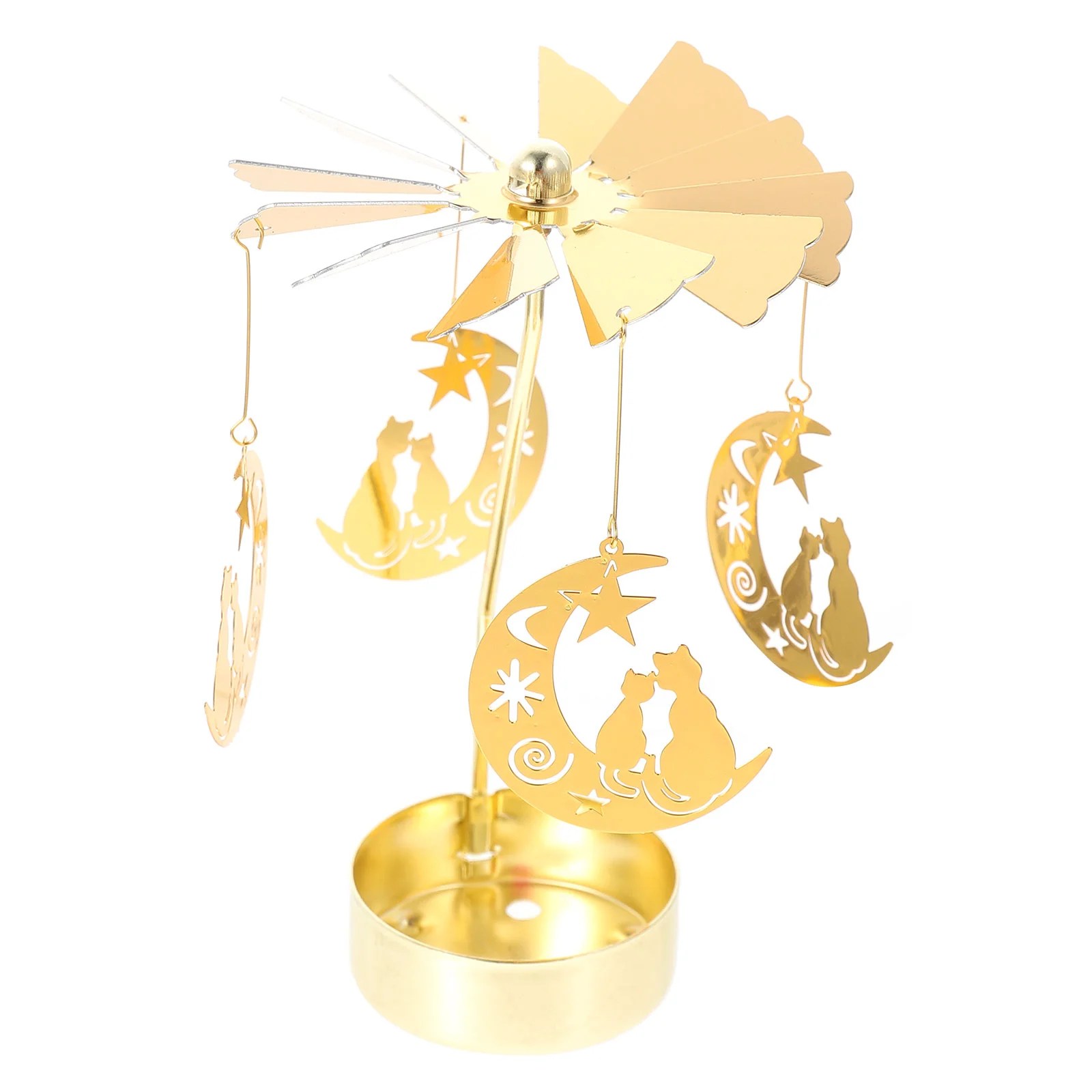 Hot Swivel Holder Rotary Dining Table Decor Xmas Rotating Candleholder Fireplace Moon Tea Light
Hot Swivel Holder Rotary Dining Table Decor Xmas Rotating Candleholder Fireplace Moon Tea Light