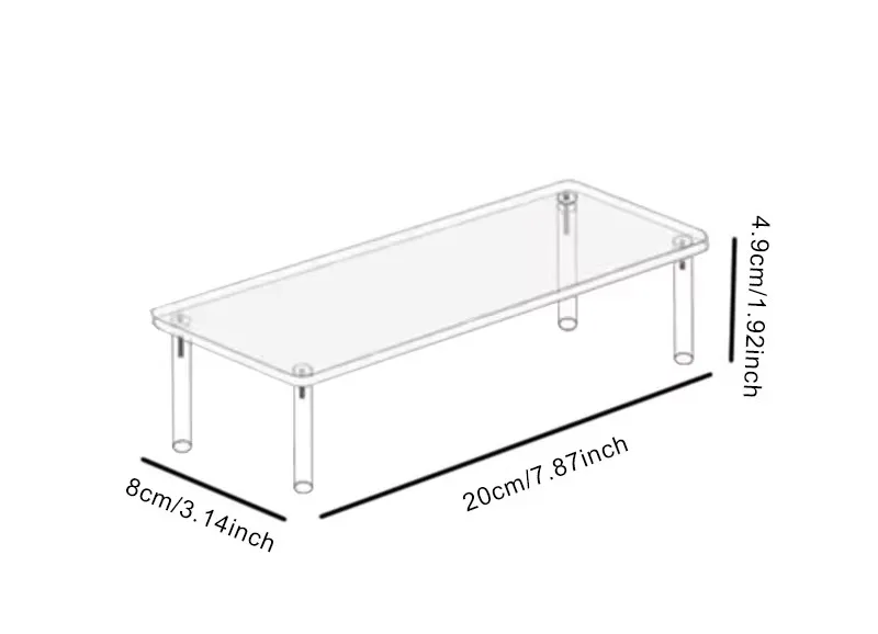 Многоуровневый прозрачный акриловый органайзер для косметики
Многоуровневый прозрачный акриловый органайзер для косметики