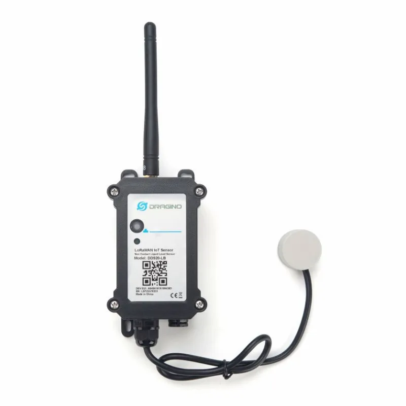 Dragino DDS20-LB LoRaWAN Ultrasonic liquid level sensor supports BLE configure wireless OTA update
Dragino DDS20-LB LoRaWAN Ultrasonic liquid level sensor supports BLE configure wireless OTA update
