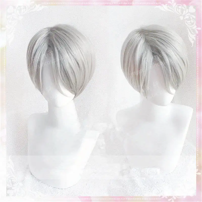 High Quality Yuri!!! On Ice Viktor Nikiforov Wig Victor Nikiforov Cosplay Wigs Heat Resistant Synthetic Hair Wigs Wig
High Quality Yuri!!! On Ice Viktor Nikiforov Wig Victor Nikiforov Cosplay Wigs Heat Resistant Synthetic Hair Wigs Wig
