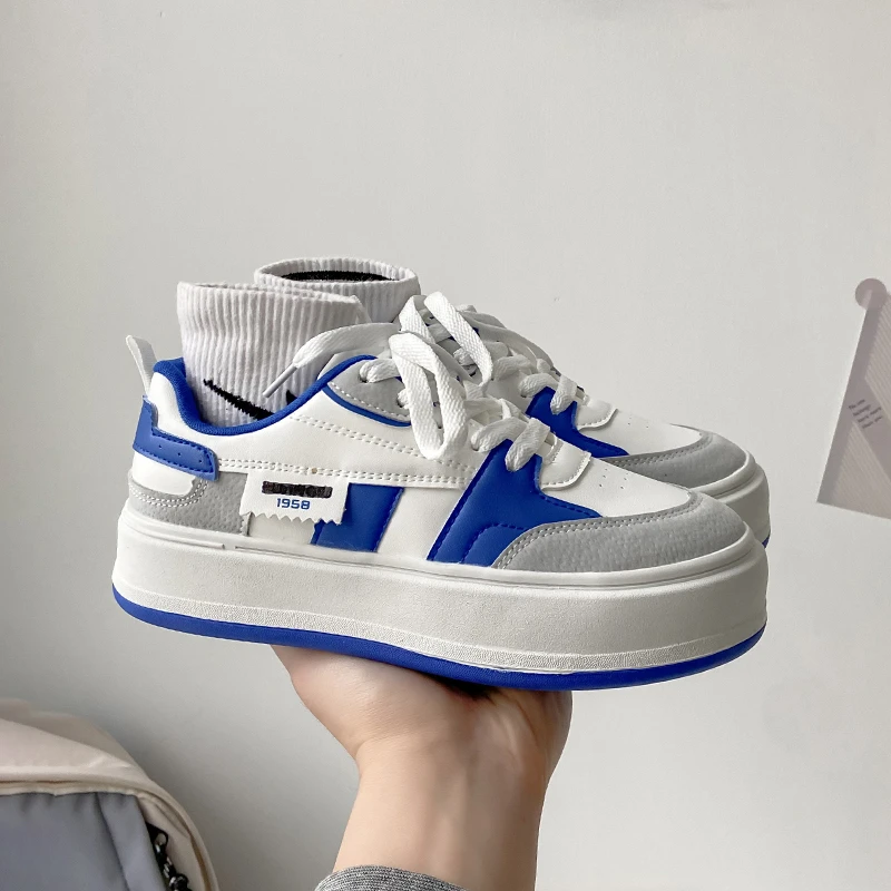Women Platform Sneakers Designer Thick Sole Women's Shoes Fashion Lace Up Ladies Breathable Light Flats Shoe Zapatillas Mujer
Women Platform Sneakers Designer Thick Sole Women's Shoes Fashion Lace Up Ladies Breathable Light Flats Shoe Zapatillas Mujer