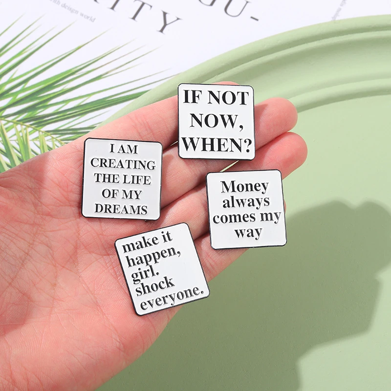 English Alphabet Series Brooch Ins Personality Trend New Pins White Black Letter Enamel Pins Inspiring Letters Series Wholesale
English Alphabet Series Brooch Ins Personality Trend New Pins White Black Letter Enamel Pins Inspiring Letters Series Wholesale